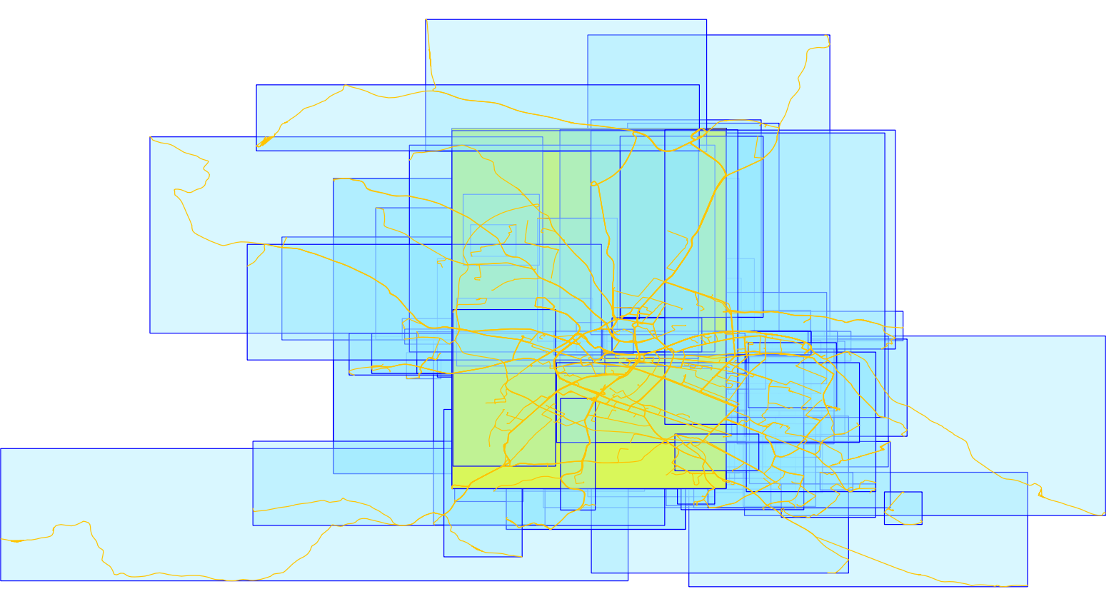Not so clever spatial index structure